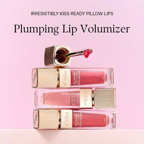 d'alba Piedmont Plumping Lip Glow Mood Volumizer, Moisturising Lip Lamp with Vegan Ceramide, Vitamin C and E, Fuller Lips, Voluminous Lip Gloss, Shiny Finish, Feeble Pink (4 - Image 2