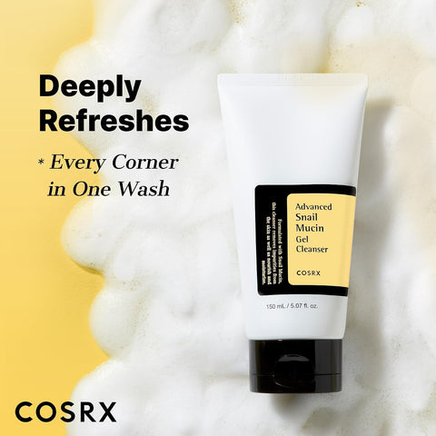 Cosrx Advanced Snail Mucin Gel Cleanser 150 Ml - Image 5