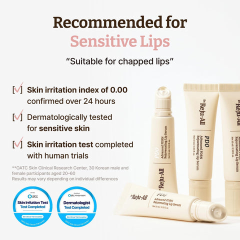 Dr.Reju-All Advanced PDRN Rejuvenating Lip Serum - Hydrating Lip Balm with Lipozip PDRN for Glowy, Dewy Lips - Gentle Exfoliating & Smoothing Lip Moisturizer - Hibiscus & Lactic Acid - 10ml - Image 6