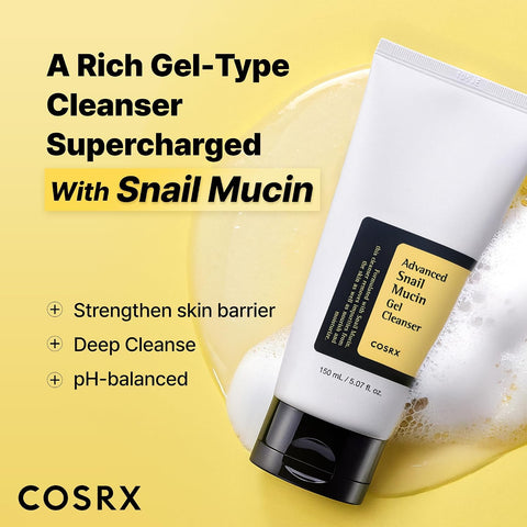 Cosrx Advanced Snail Mucin Gel Cleanser 150 Ml - Image 2