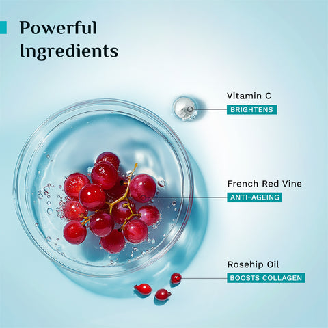 Pilgrim Red Vine Youthful Glow Moisturizer with Vitamin C & SPF 30