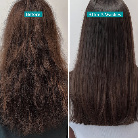 شامبو بيلجريم الكوري لإصلاح الشعر التالف بماء الأرز والكولاجين (400 مل)