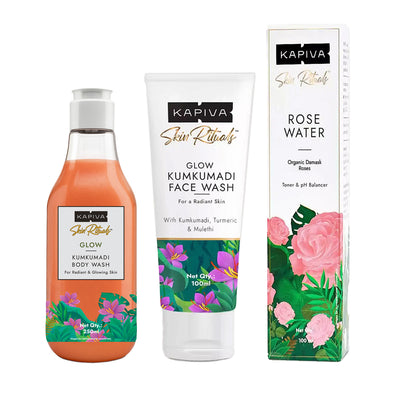 Kapiva Kumkumadi Glow Care Combo