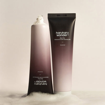 Haruharu Black Rice Moisture Soft Cleansing Gel 5.5 - Face Cleanser - Image 4