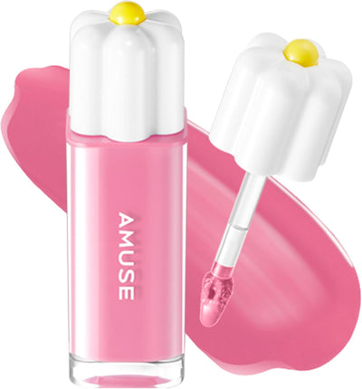AMUSE Dew Tint (08 AMETHYST) | 35% High-moisture Water Tint, Long-lasting, Vitamin E Acetate, Moisturizing, No Peel Off, Lip Treatment, Non Sticky, Lip Stain, Korean Vegan Beauty