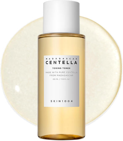 SKIN1004 Centella Toning Toner 210ml - Mild Exfoliating Toner with Centella & Niacinamide, Korean Skincare for Daily Skin Prep & Radiance