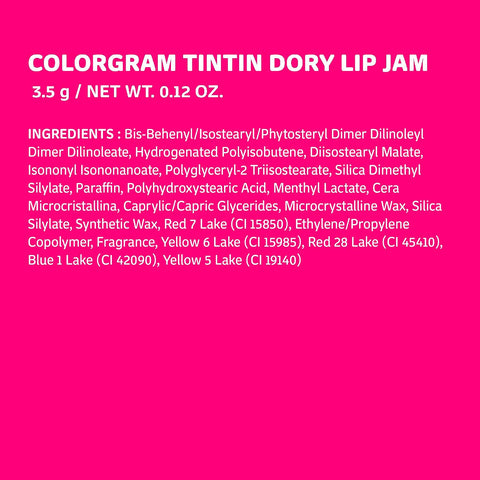 COLORGRAM TINTIN DORY LIP JAM 06 CHERRY JAM - Image 8