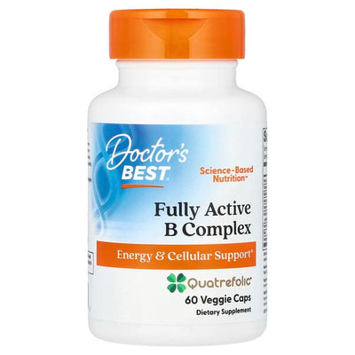 Dr Best Fully Active B Complex - 60 Vegetarian Capsules