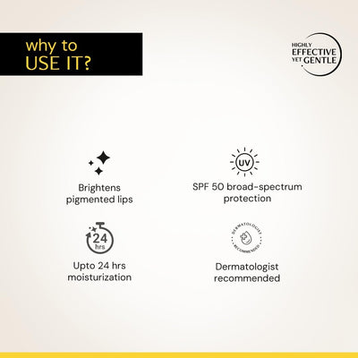 Deconstruct Brightening Lip Balm - Vitamin C & Resorcinol SPF 30, 4g - Image 3