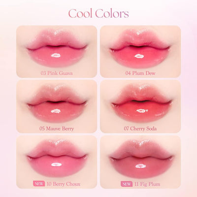 Dasique Juicy Dewy Tint #09 Peach Pudding - Creamy Pink Coral Lip Tint, 5g - Image 8