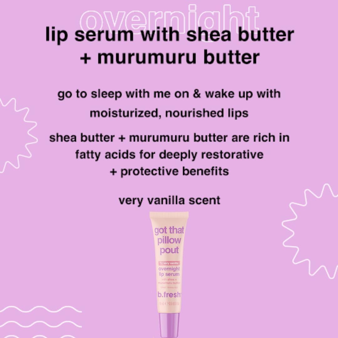 Bfresh Over Night Lip Serum with Shea & Murumuru Butters - 15ML - Image 3
