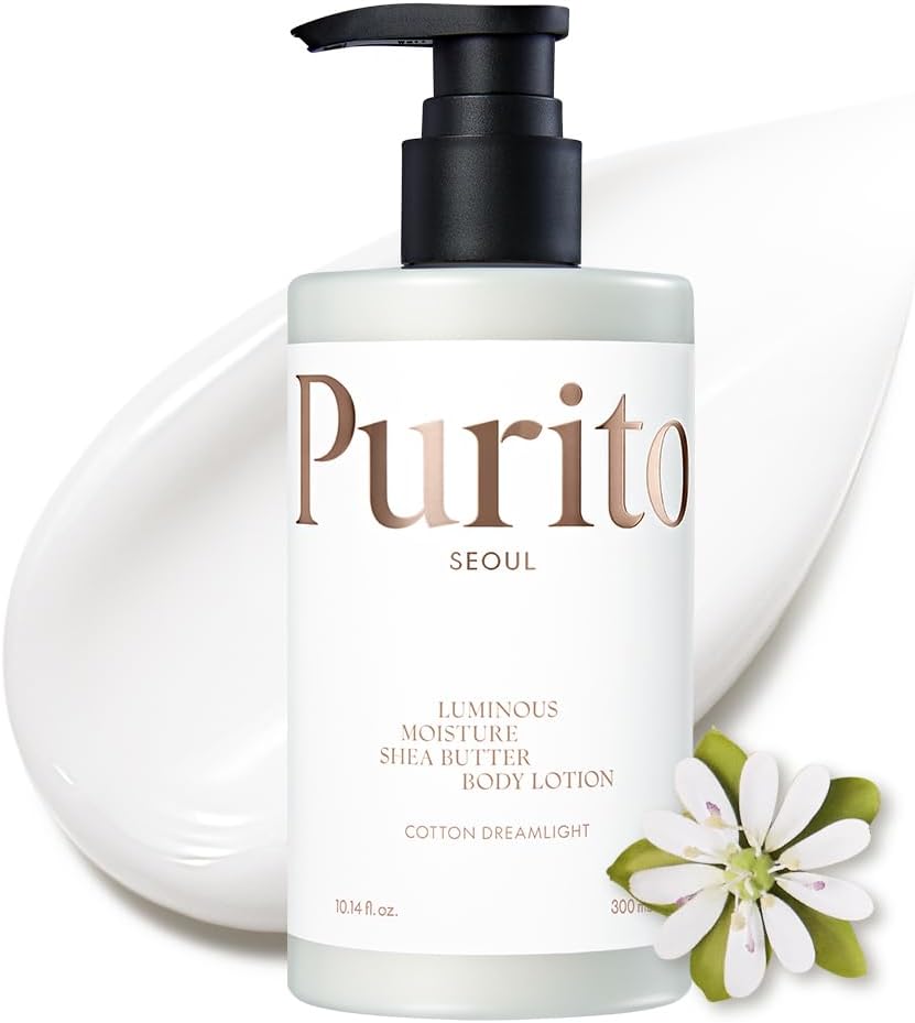 Purito Luminous Moisture Shea Butter Body Lotion - Cotton Dreamlight - 300ml