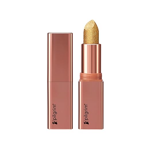 Pilgrim Glitter Lipstick Dubai Gold 4.2g - Colour Cosmetics