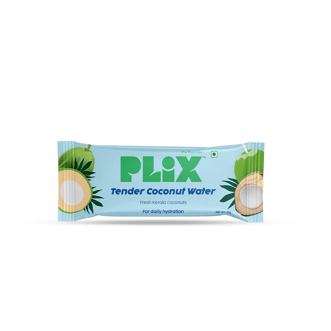 Plix Tender Coconut Water - Powder Form - 10g Sachet