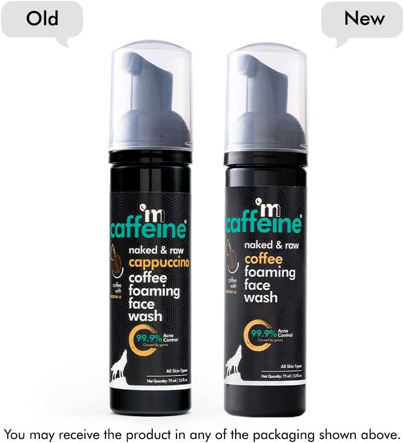 mCaffeine Coffee Foaming Face Wash - 75ml - Image 3