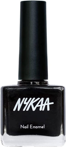 Nykaa Pop Nail Enamel Black Licorice 84