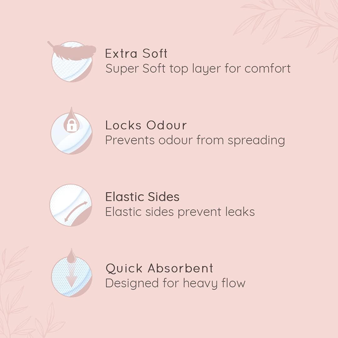 Pee Safe Disposable Maternity Pads - Feminine Care - Pack of 8 - Image 6