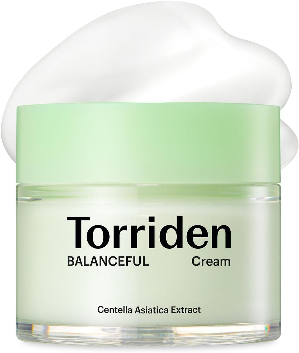 Torriden Balanceful Cica Cream - Soothing Moisturiser with Cica, 80ml