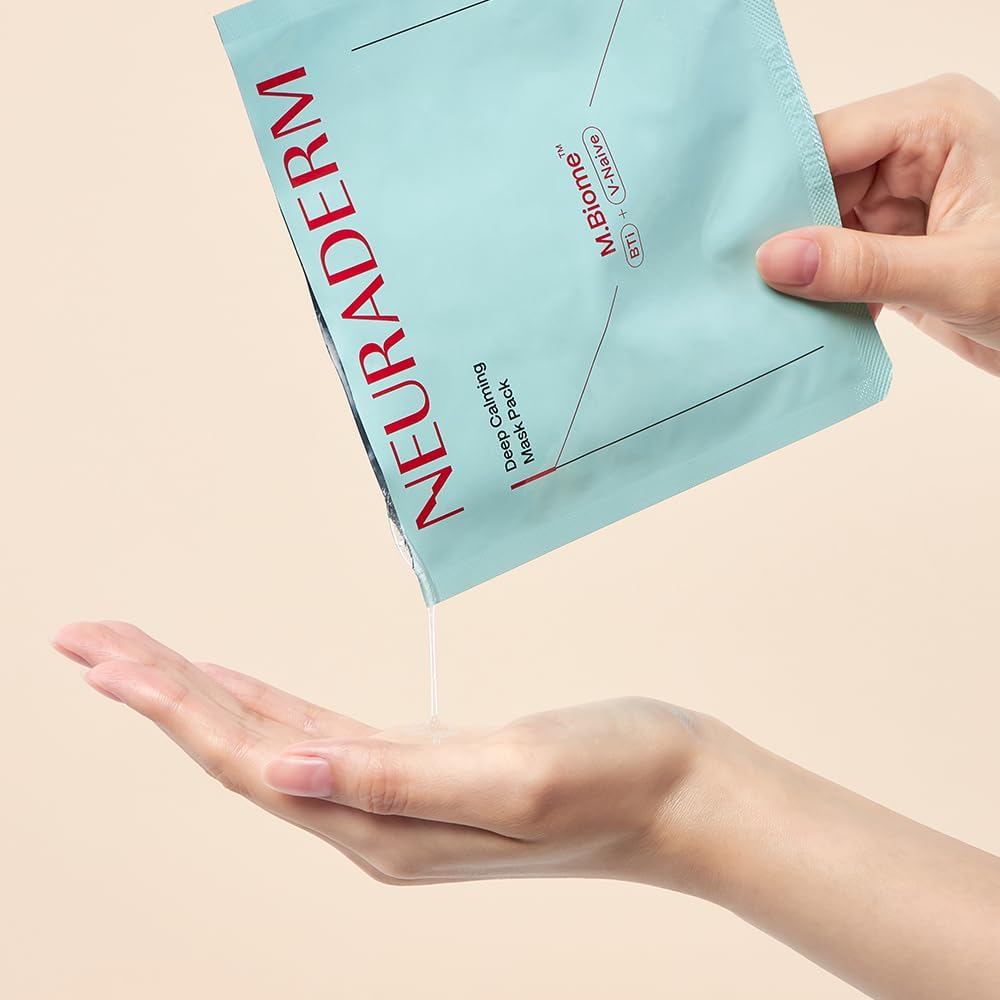 Neuraderm Deep Calming Facial Sheet Mask - Pack of 5 - Image 7