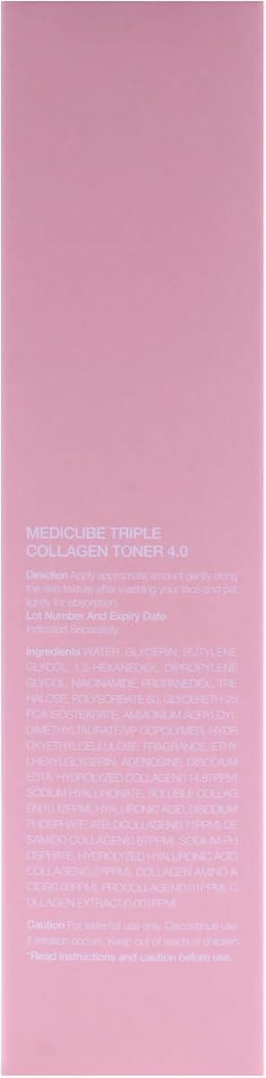 Medicube Triple Collagen Toner - Hydrating Facial Treatment, 140 ml - Image 7