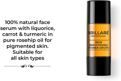 Brillaire Skin Brightening Power Drops - Rosehip & Sandalwood Serum, 15ml - Image 2
