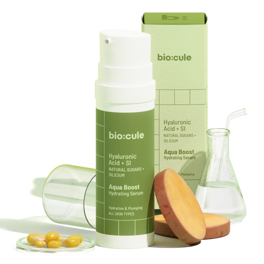 Biocule Aqua Boost Hydrating Serum - Hyaluronic Acid & SI, 30ml