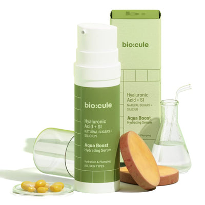 Biocule Aqua Boost Hydrating Serum - Hyaluronic Acid & SI, 30ml