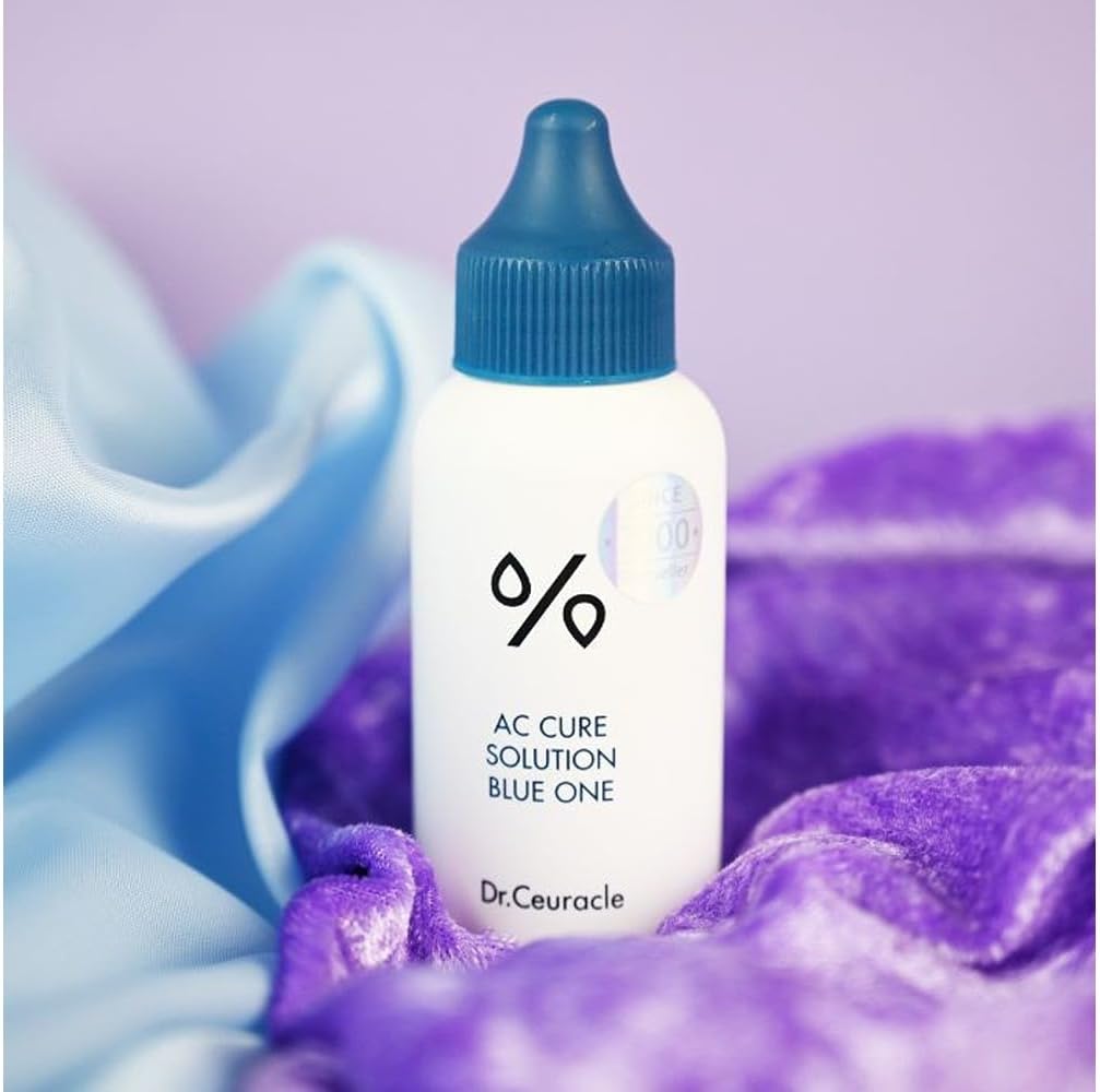 Dr.Ceuracle AC Cure Solution Blue One - Salicylic & Lactic Acid Acne Spot Treatment, 50ml - Image 2