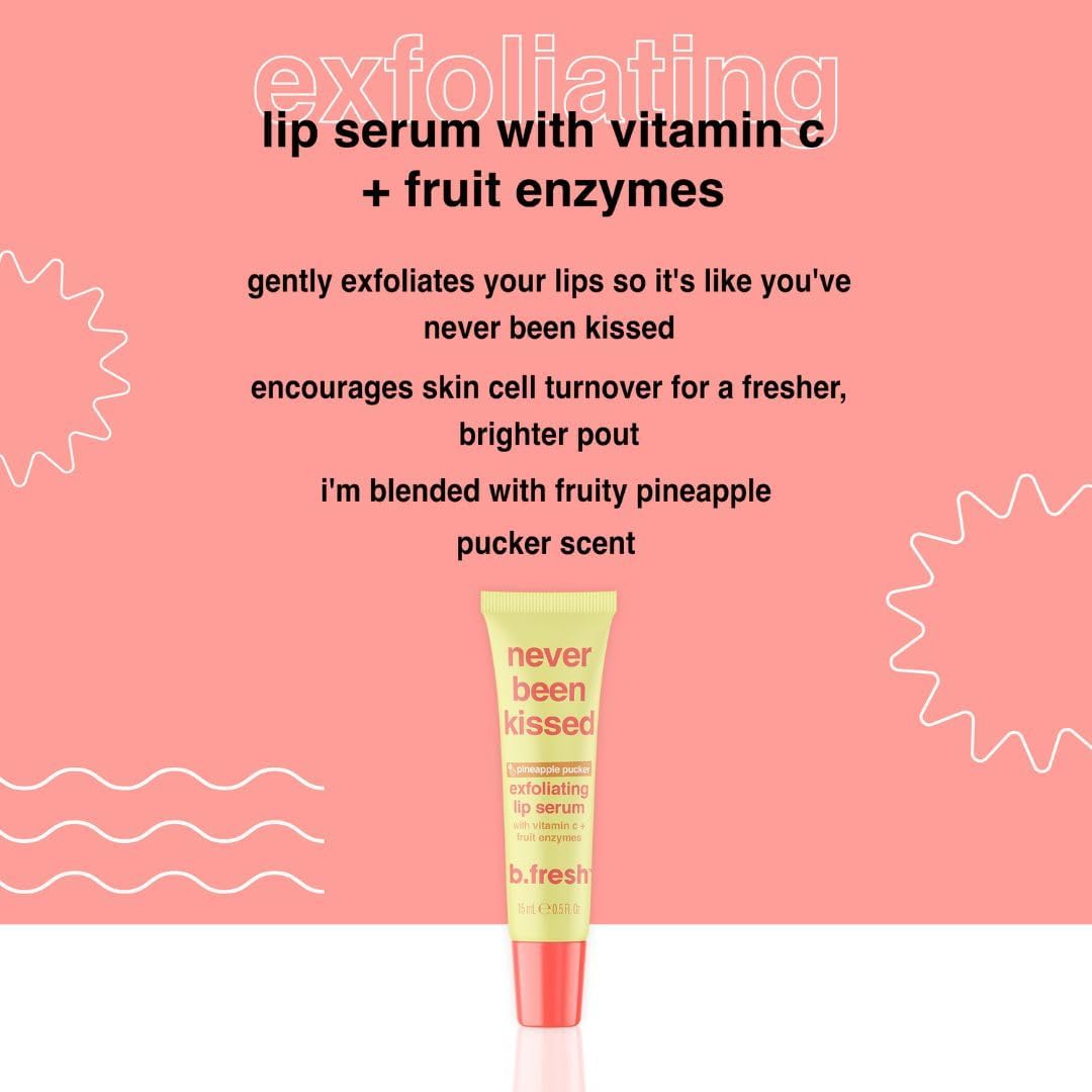 Bfresh Exfoliating Lip Serum with Vitamin C & Fruit Enzymes - 15ml - Image 3