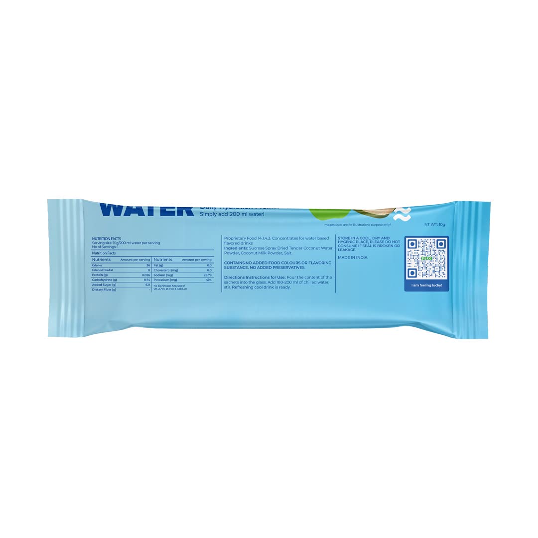 Plix Tender Coconut Water - Powder Form - 10g Sachet - Image 4