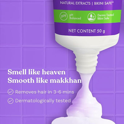 Bombay Shaving Aloe Vera Bikini Hair Removal Cream - 50g - Image 3