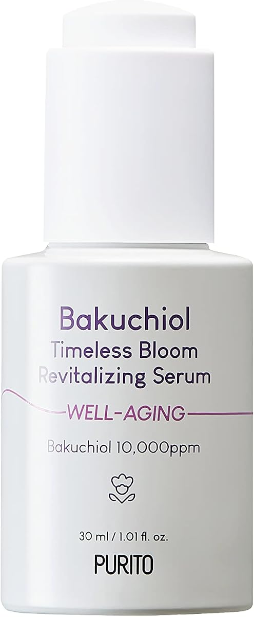 Purito Timeless Bloom Bakuchiol Face Serum with Jeju Hydrangea - 30ml