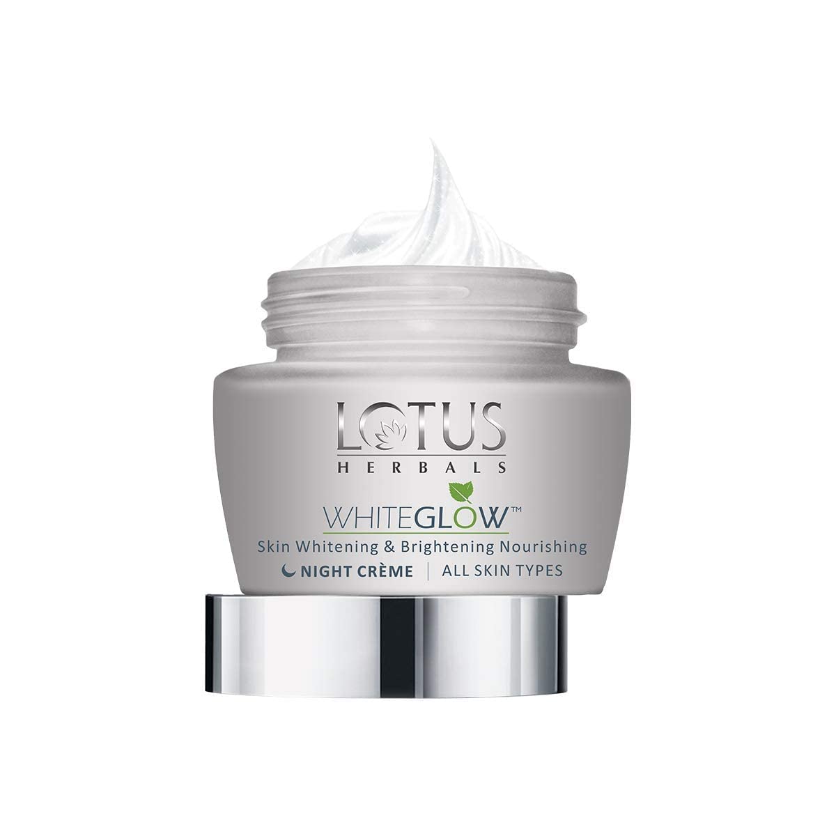 Lotus Herbal Whiteglow Skin Whitening & Brightening Night Creme - 60g - Image 2