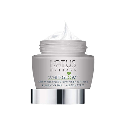 Lotus Herbal Whiteglow Skin Whitening & Brightening Night Creme - 60g - Image 2