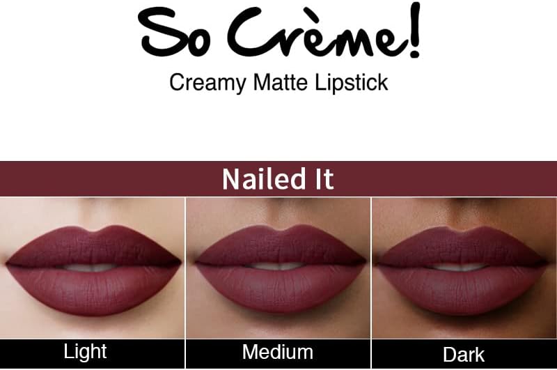 Nykaa So Creme! Creamy Matte Lipstick Nailed It - 4.5g - Image 4