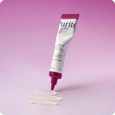 Purito Timeless Bloom Retinol Spot Cream - 0.1% Retinol, Jeju Hydrangea - 30ml - Image 4