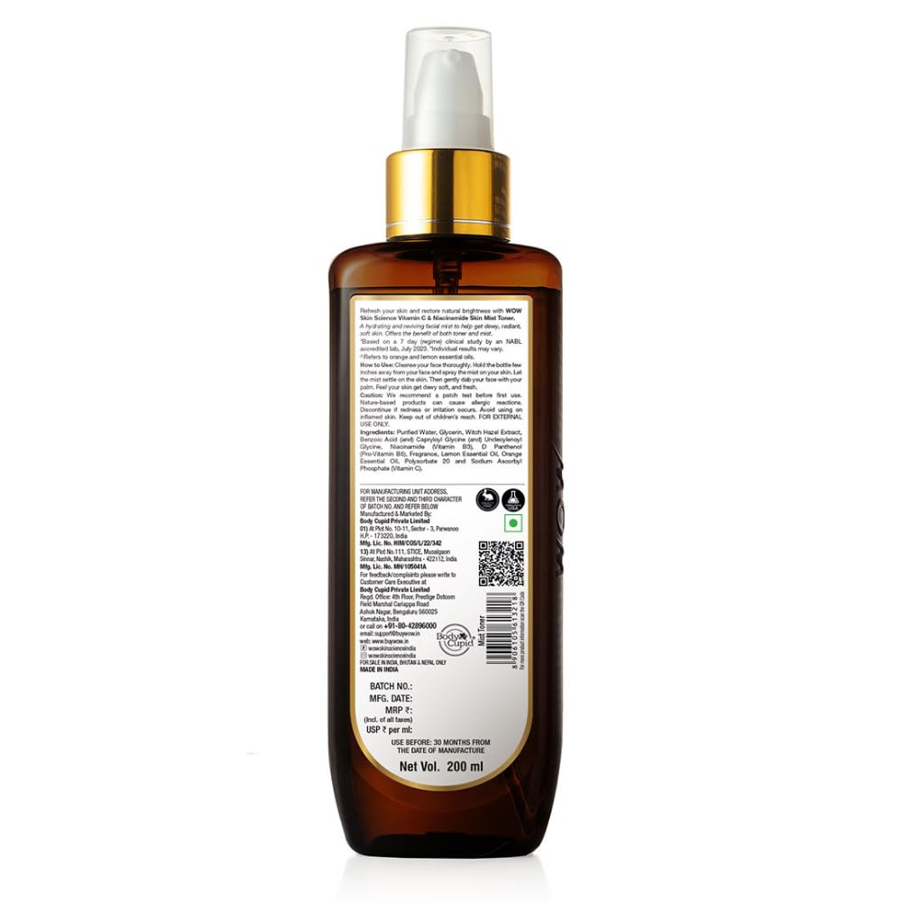 Wow Vitamin C Face Toner - 200ml - Image 8