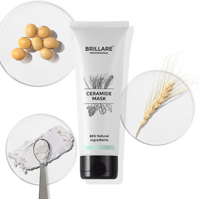 Brillaire Ceramide Hair Mask - 86% Natural, 125 Gm - Image 2