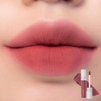 Rom&Nd Zero Velvet Tint 04 Burnt Heart - Matte Lip Tint, 55g - Image 2