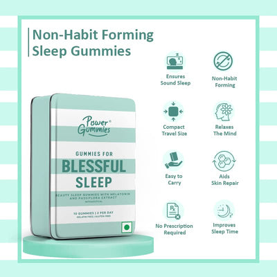 Power Gummies Melatonin Gummies - 10 Count Vitamin Supplement - Image 2