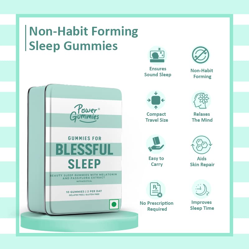 Power Gummies Melatonin Gummies - 10 Count Vitamin Supplement - Image 2