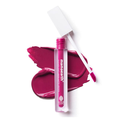Mamaearth Feather Light Liquid Matte Lipstick - 07 Pink Orchid, 1.2 ml