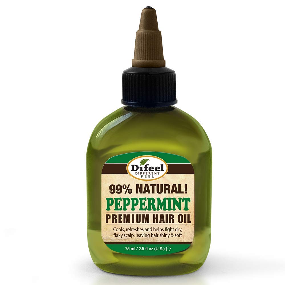 Difeel 99% Natural Peppermint Hair Oil 75Ml