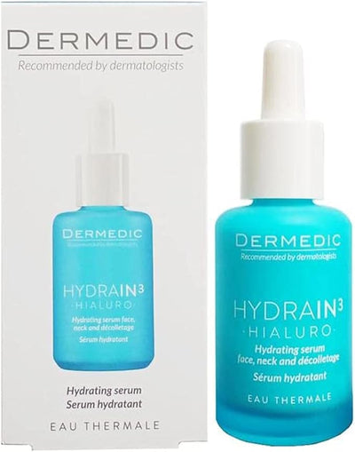 Dermedic Hydrain3 Hialuro Hydrating Face Serum - 30ml
