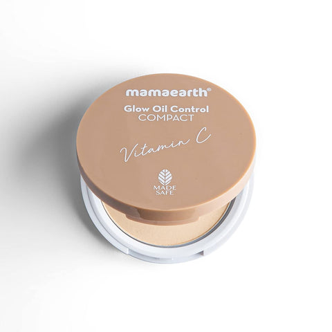 Mamaearth Glow Oil Control Compact 02 CreMamaearth Glow 9g