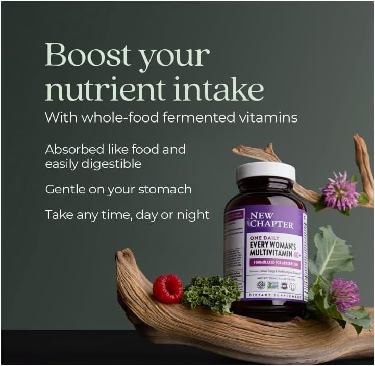 New Chapter Every Woman's One Daily 40+ Multivitamin Tablets - 330g - Image 4