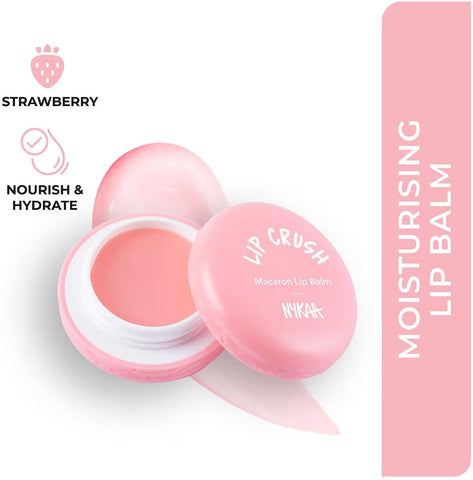 Nykaa Macaron Lip Balm  Strawberry06