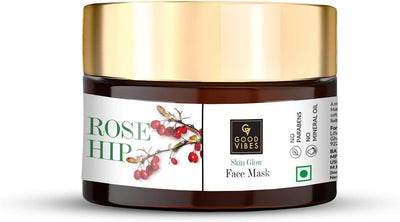 Good Vibes Rosehip Skin Glow Face Mask - 50g Exfoliator
