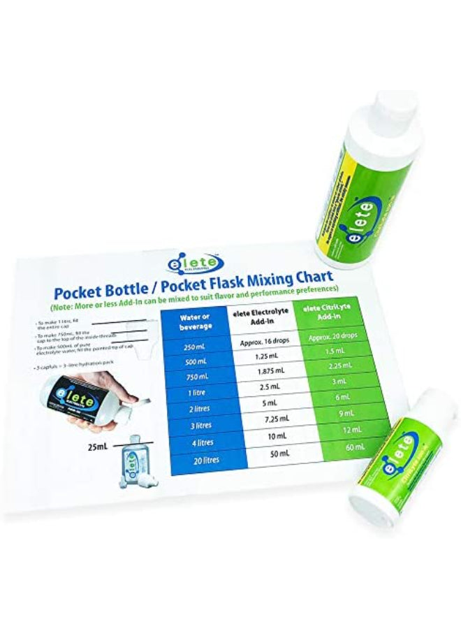 Elete CitriLyte Electrolyte Concentrate - Zero Sugar, 60ml Refill - Image 3
