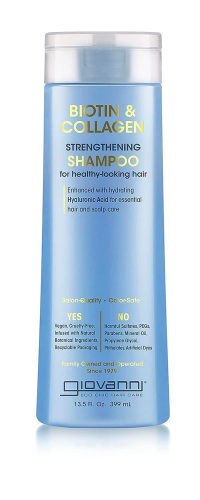 Giovanni Biotin & Collagen Strengthening Shampoo 399Ml